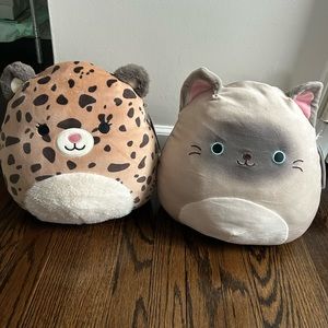 SOLD - Squishmallows Kitty Bundle, Felton & Kei